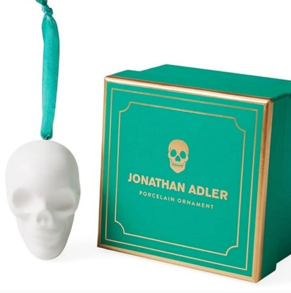 Spooky season all year round with this gorg. Porcelain skull by icon j. Adler